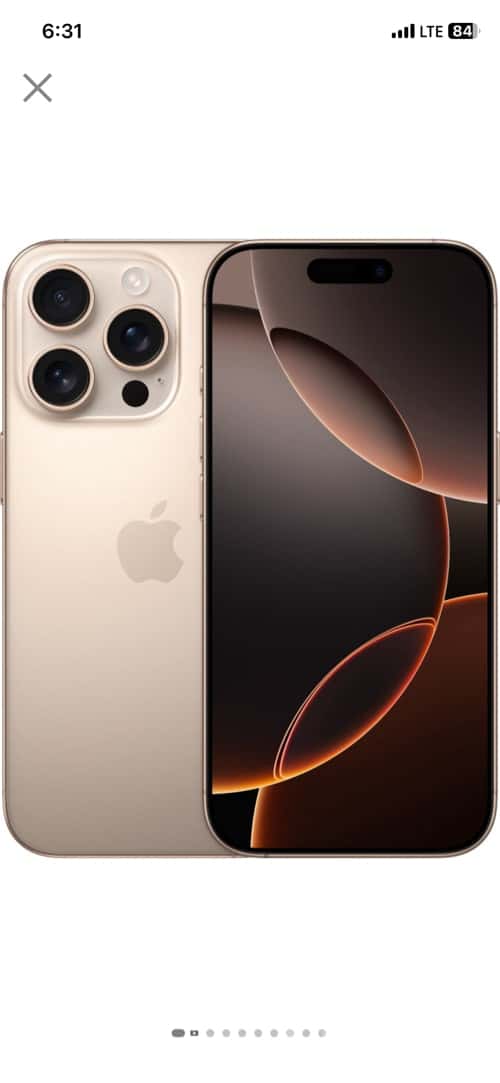 Apple iPhone 16 Pro Gold, Like New Apple iPhone 16 Pro Gold, Like New