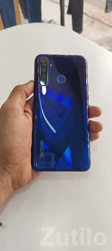 Realme Smartphone with Cracked Display Realme Smartphone with Cracked Display