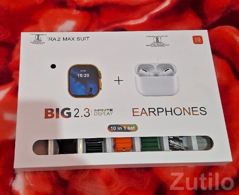 RA 2 Max Suit Smart Watch Combo RA 2 Max Suit Smart Watch Combo