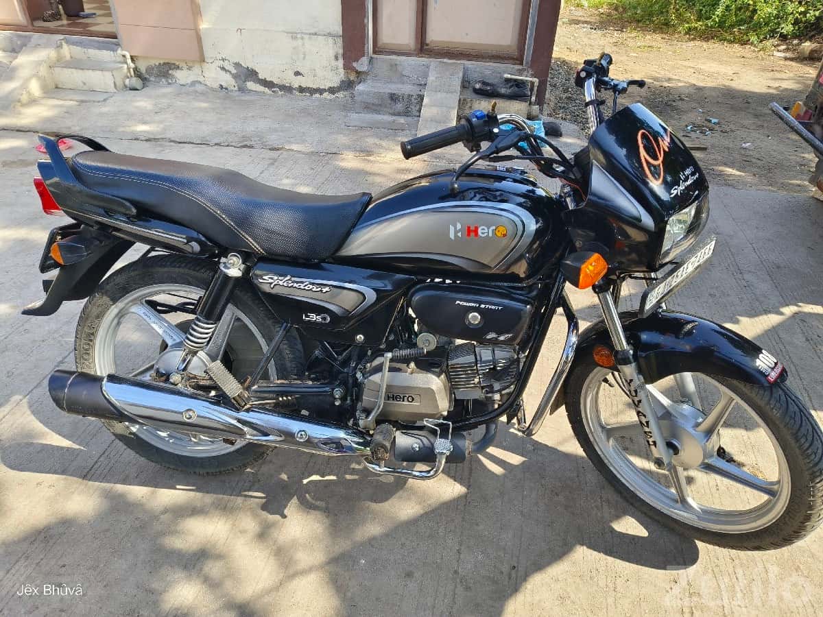 Hero Splendor 2024 Black Used Bike Hero Splendor 2024 Black Used Bike