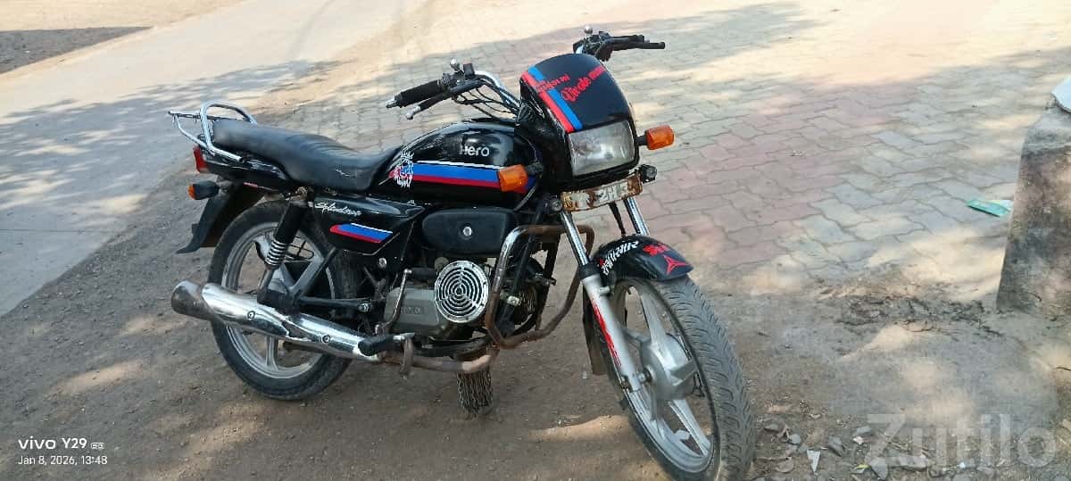 Hero Splendor used bike black 2018 Hero Splendor used bike black 2018