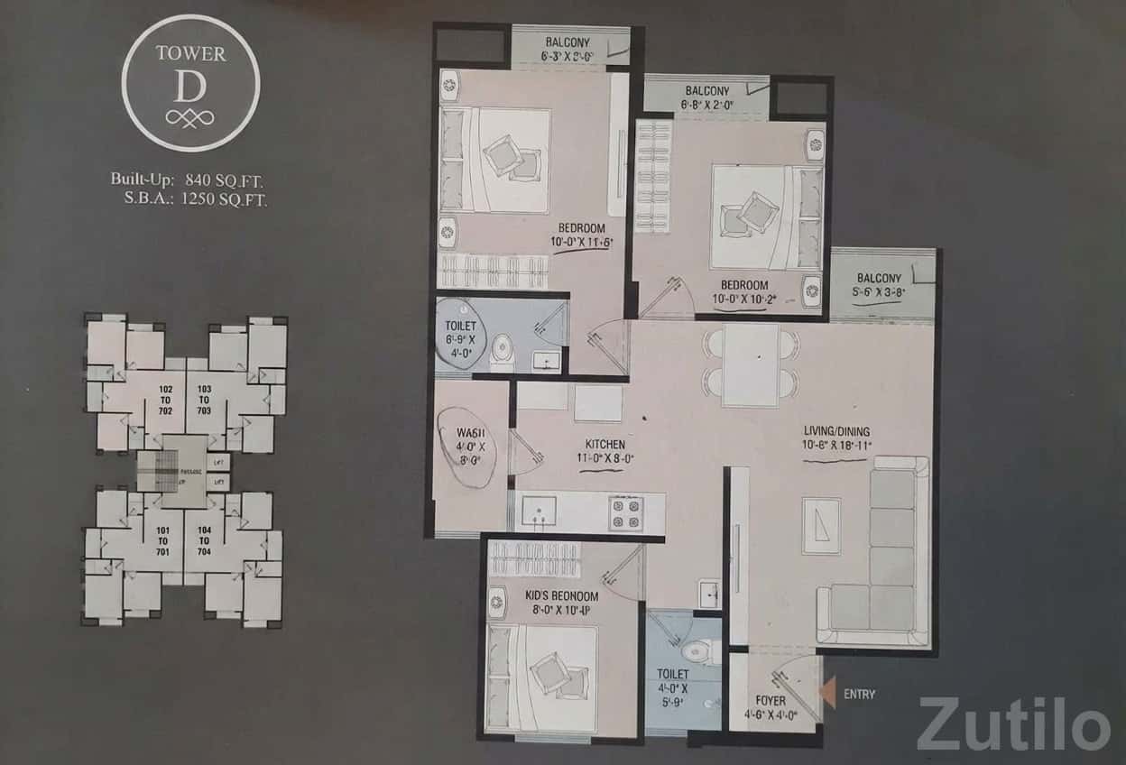 Param Aspire 3BHK Flat for Sale Param Aspire 3BHK Flat for Sale