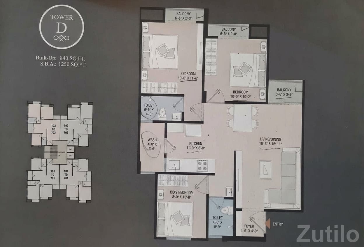 Param Aspire 3BHK Flat for Sale Param Aspire 3BHK Flat for Sale