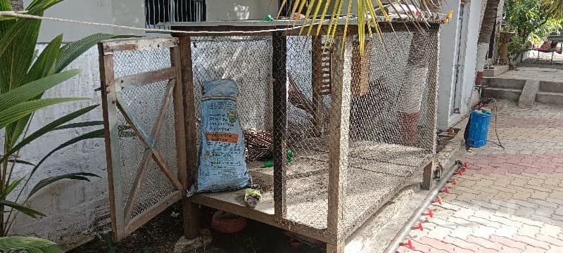 Wooden Wire Mesh Animal Cage for Sale Wooden Wire Mesh Animal Cage for Sale