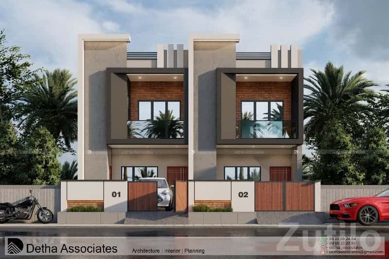 3.5 BHK Modern House in Greencity Ranavav 3.5 BHK Modern House in Greencity Ranavav