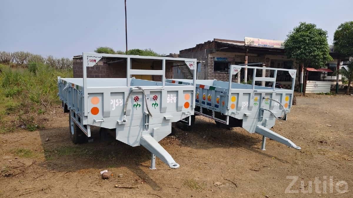 Heavy Duty Farm Trailer by Bapa Sitaram Heavy Duty Farm Trailer by Bapa Sitaram