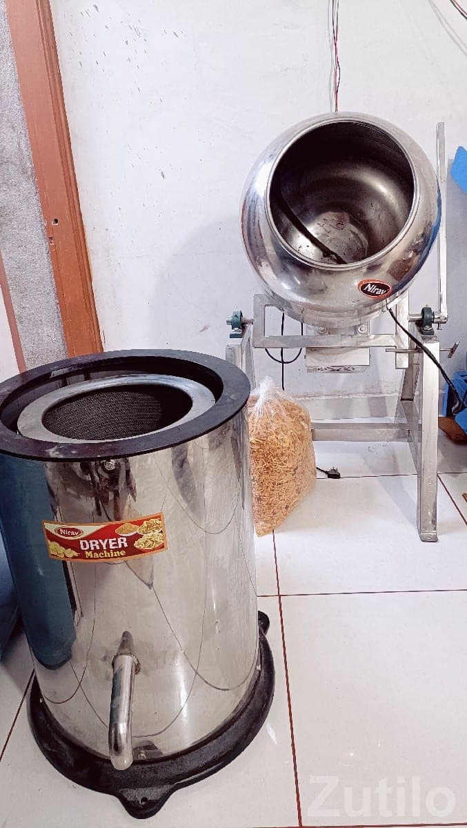 Nirav Namkeen & Farsan Machine Set for Sale Nirav Namkeen & Farsan Machine Set for Sale