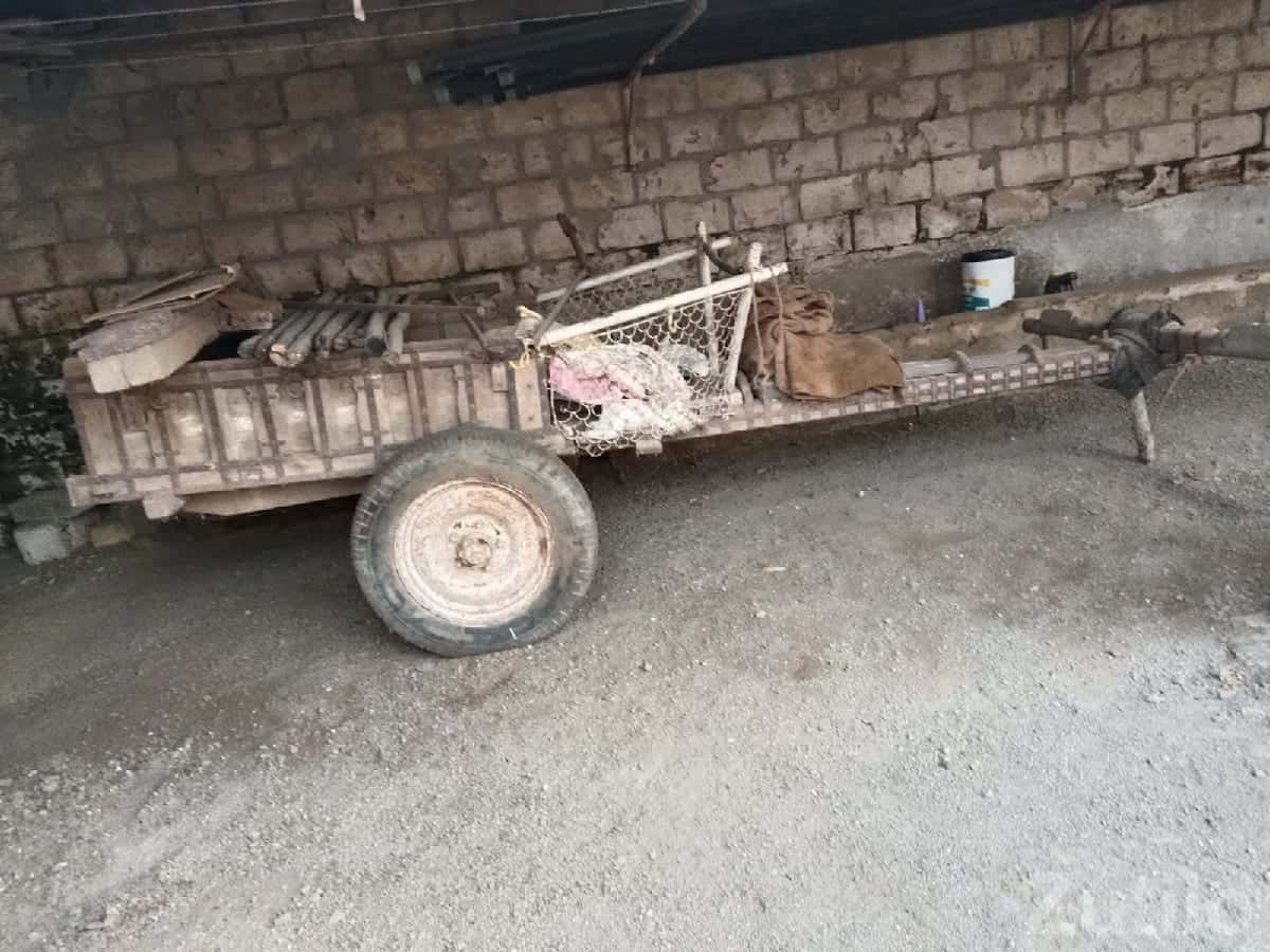 Used Farm Trailer Cart with New Tyres Used Farm Trailer Cart with New Tyres