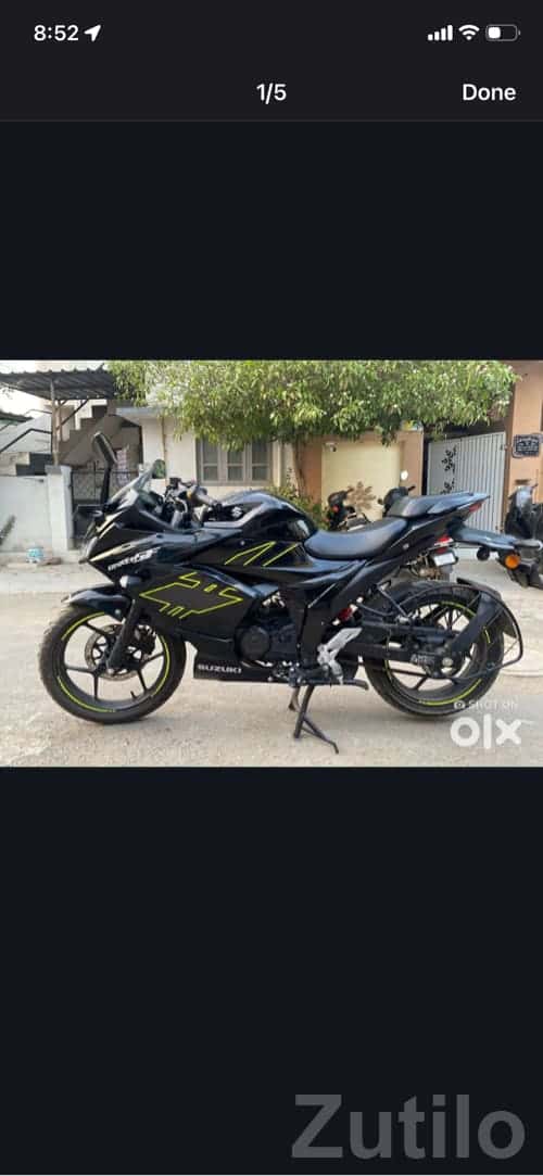 Suzuki Gixxer SF Sports Bike Black Suzuki Gixxer SF Sports Bike Black