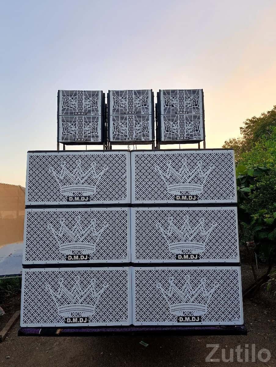 D.M.DJ Professional Sound System Setup D.M.DJ Professional Sound System Setup