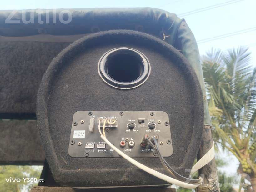 12V Portable Speaker Box with Audio Input 12V Portable Speaker Box with Audio Input