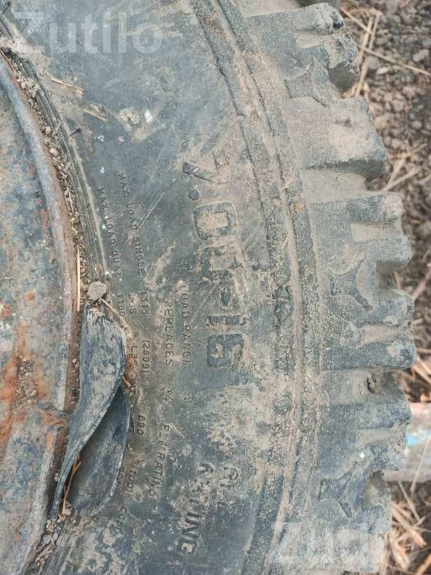 Bolero Wheel Plate with Heavy Tyre Bolero Wheel Plate with Heavy Tyre