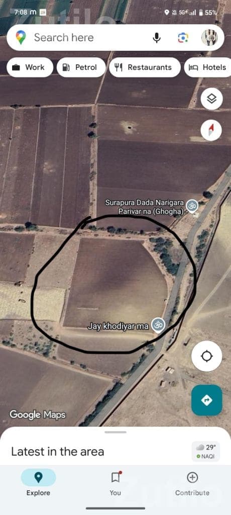 5 Vigha Agricultural Land for Sale in Ghogha 5 Vigha Agricultural Land for Sale in Ghogha