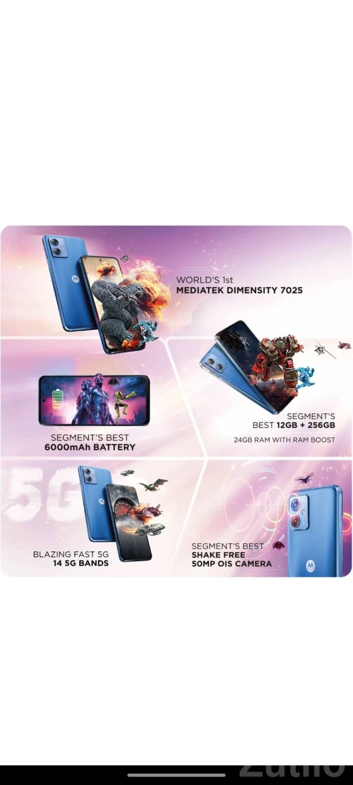 Moto G54 5G 12GB RAM 256GB Smartphone Moto G54 5G 12GB RAM 256GB Smartphone