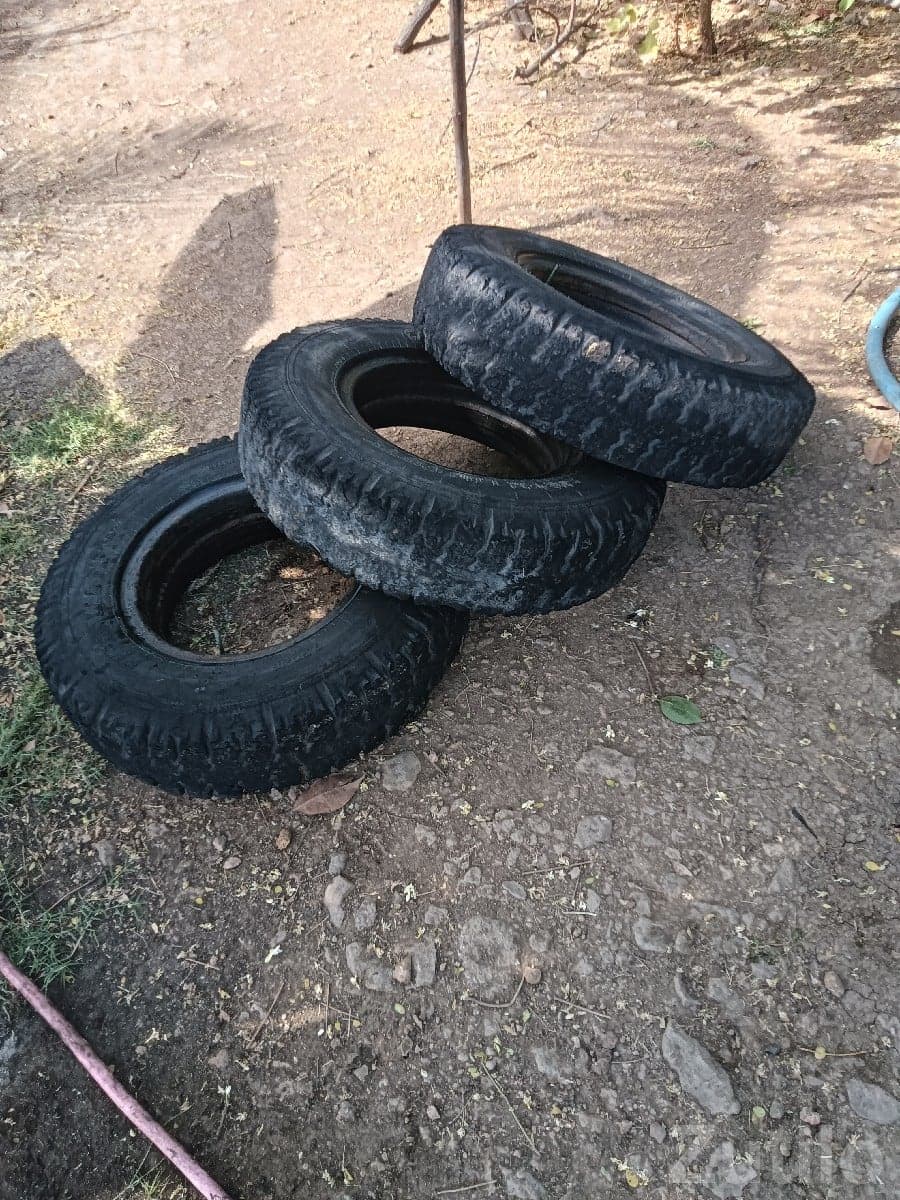 Set of 3 Used Trolley Tyres Set of 3 Used Trolley Tyres