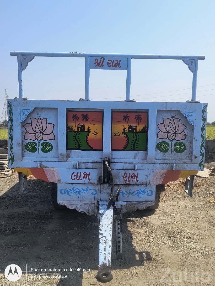 Heavy Duty 4 Wheel Tow Trolley for Tractor Heavy Duty 4 Wheel Tow Trolley for Tractor