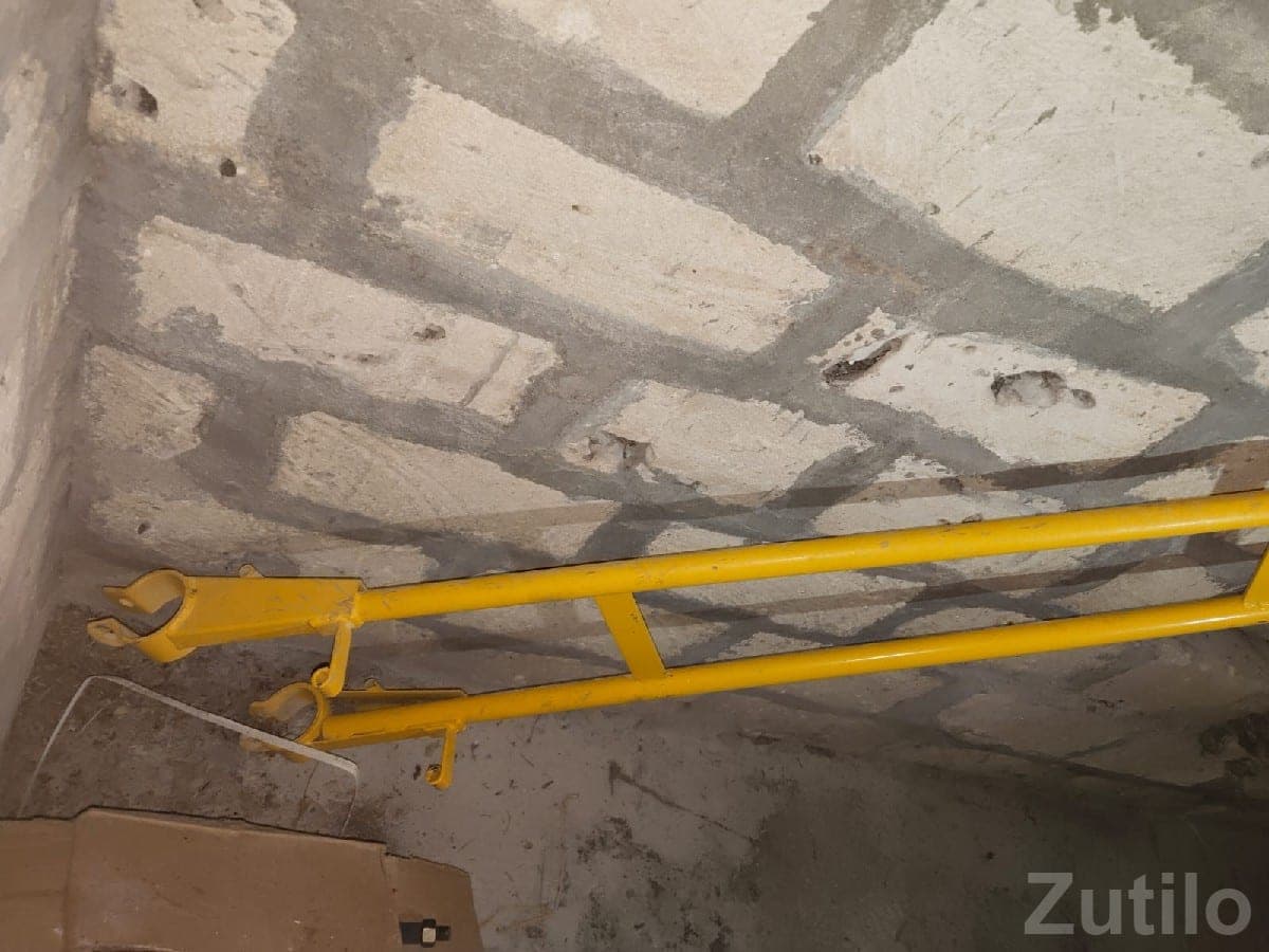 Yellow Metal Construction Support Frame Yellow Metal Construction Support Frame