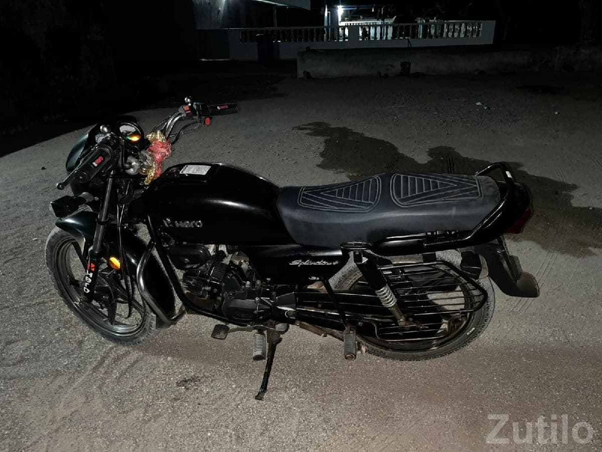 Hero Splendor Plus Black Bike Hero Splendor Plus Black Bike