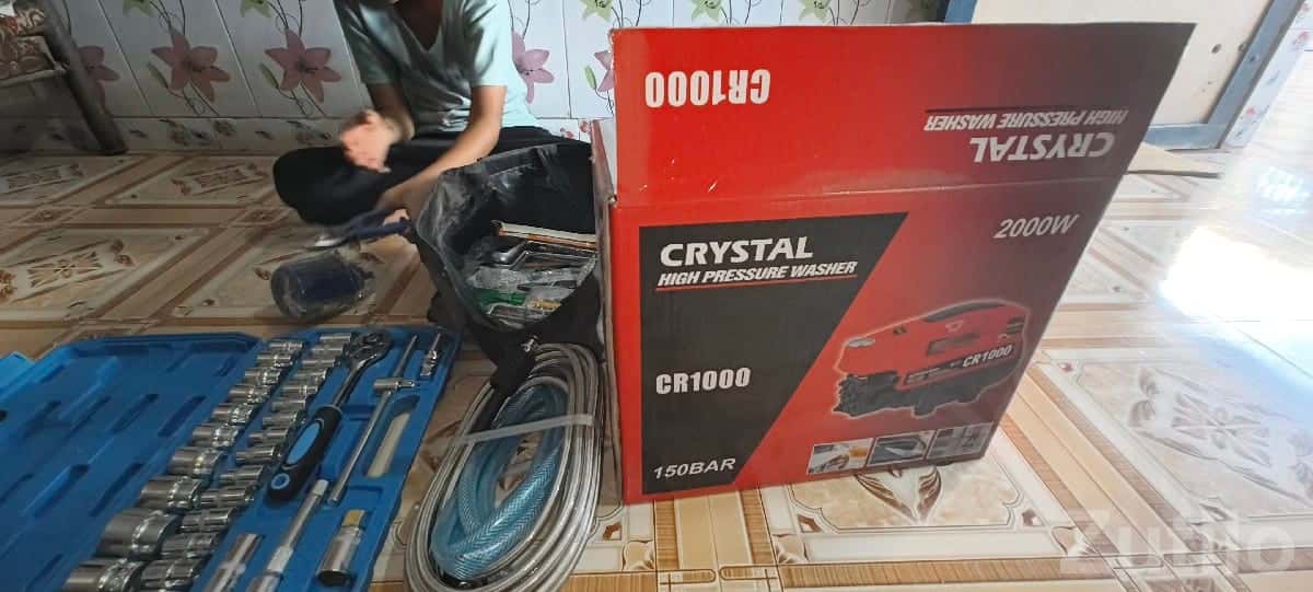 Crystal CR1000 Pressure Washer Kit Crystal CR1000 Pressure Washer Kit