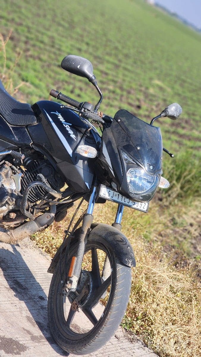 Bajaj Pulsar 125 Black Bike Bajaj Pulsar 125 Black Bike