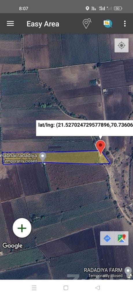 8 Vigha Agricultural Land with Water Supply 8 Vigha Agricultural Land with Water Supply