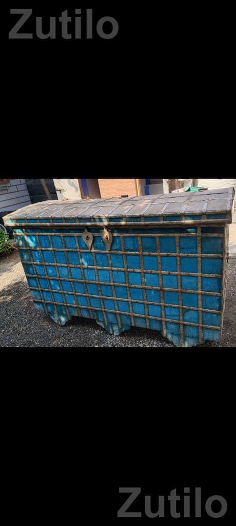 Vintage Teak Wood Storage Chest Vintage Teak Wood Storage Chest