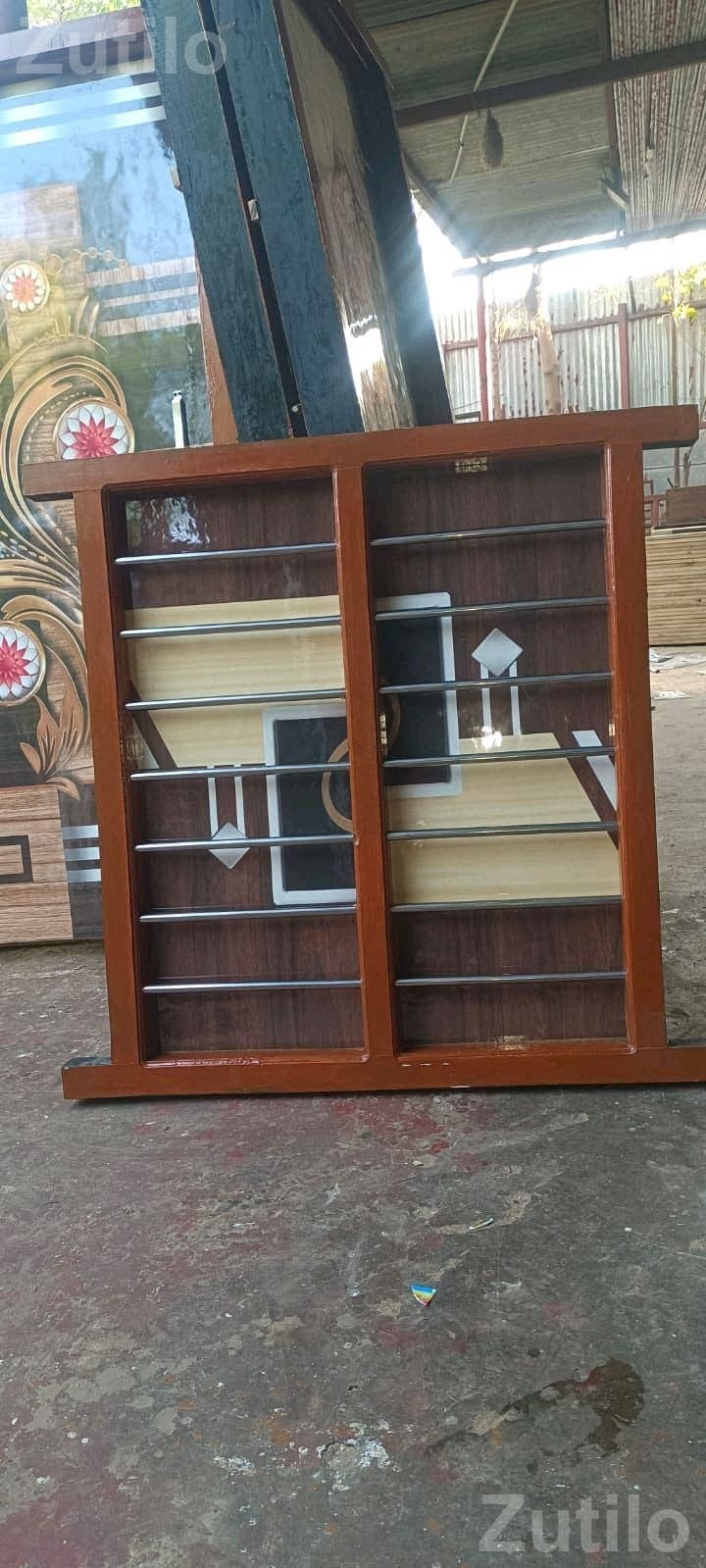 Decorative Window Grill and Frame Decorative Window Grill and Frame