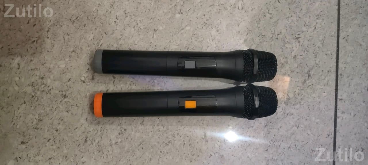 DJ Sound Box with 2 Wireless Microphones DJ Sound Box with 2 Wireless Microphones