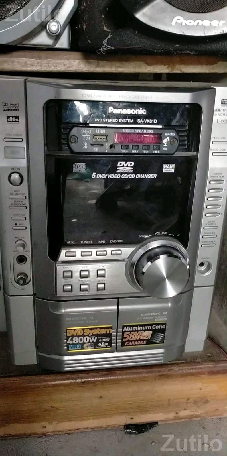 Panasonic DVD Stereo Music System Panasonic DVD Stereo Music System