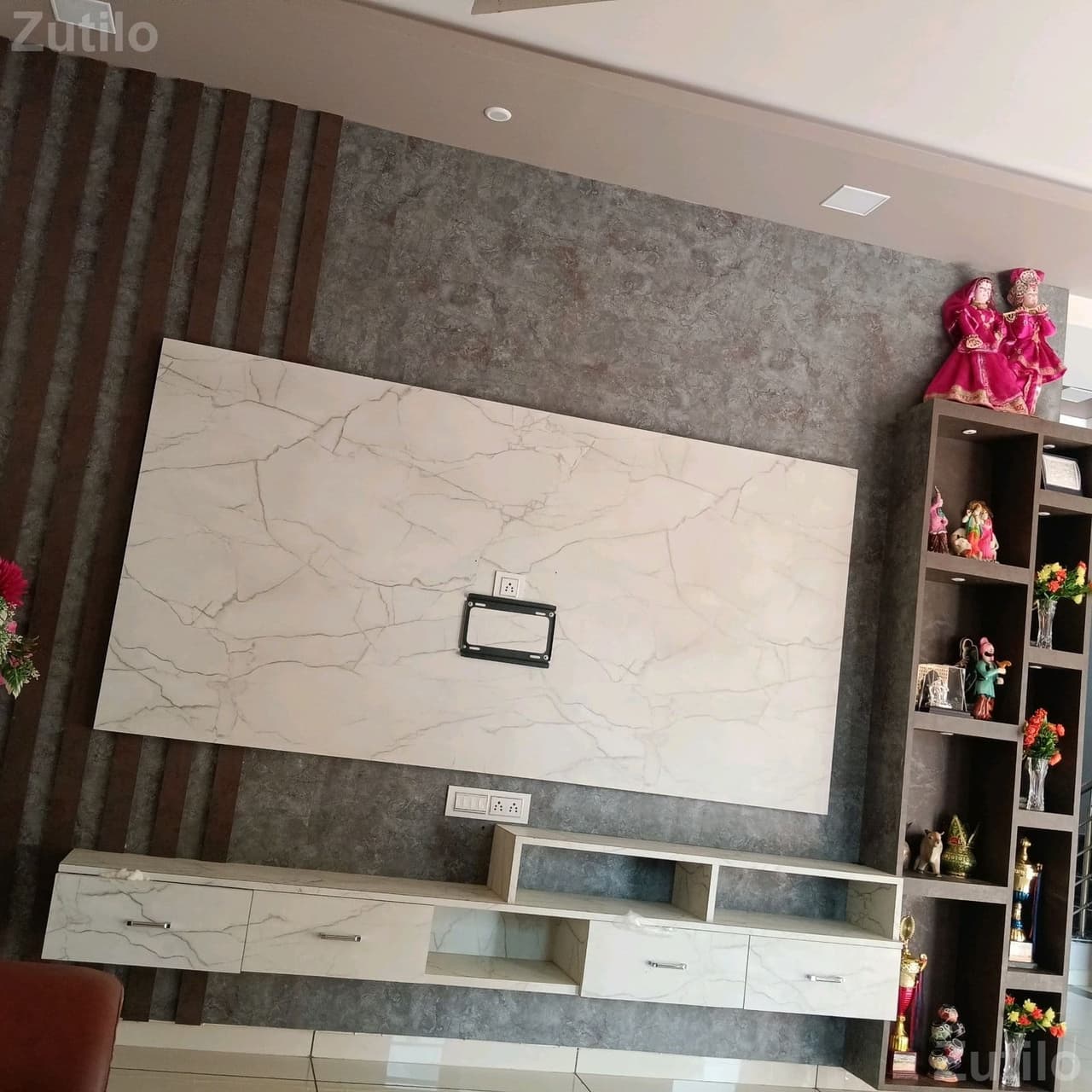 Custom TV Unit and Furniture Work Custom TV Unit and Furniture Work