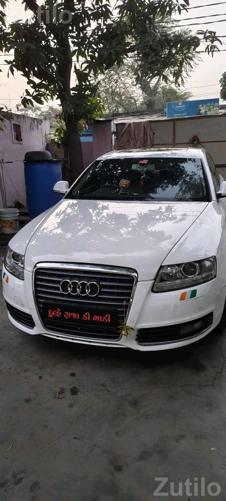 Audi A6 2010 White Sedan Audi A6 2010 White Sedan