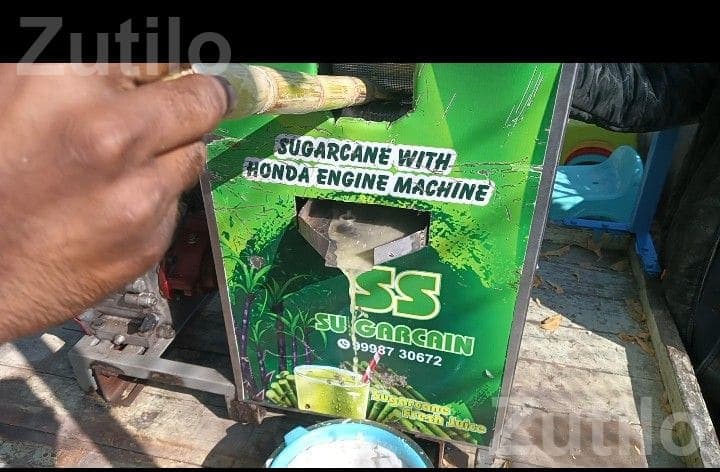Sugarcane Juice Machine with Petrol Engine Sugarcane Juice Machine with Petrol Engine