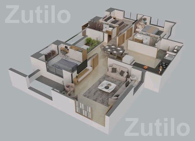 3 BHK Apartment for Sale in Atishay Sky 3 BHK Apartment for Sale in Atishay Sky