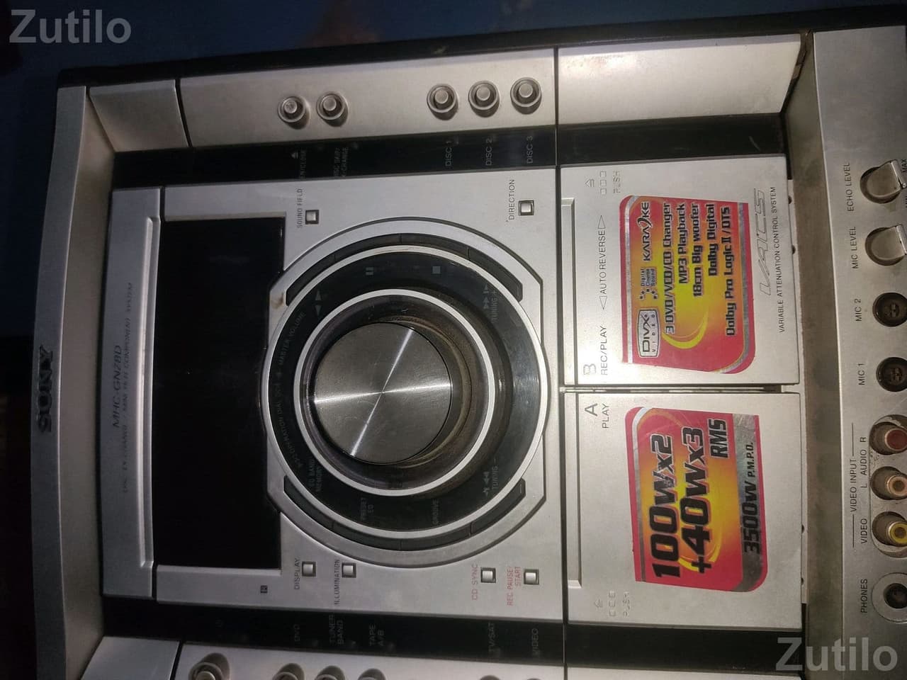 Sony MHC-GNZ8D Home Theatre Music System Sony MHC-GNZ8D Home Theatre Music System