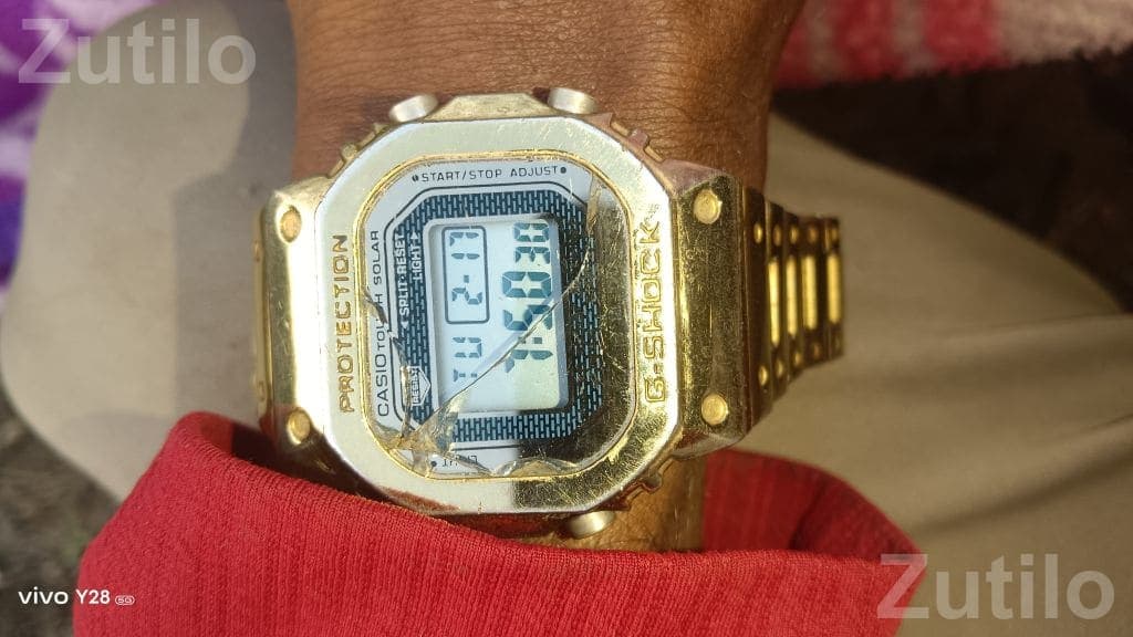 Casio G-Shock Gold Digital Wrist Watch Casio G-Shock Gold Digital Wrist Watch