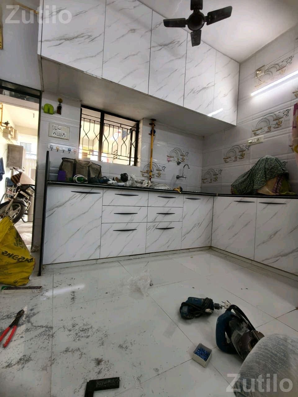 PVC Modular Kitchen and Storage Furniture PVC Modular Kitchen and Storage Furniture