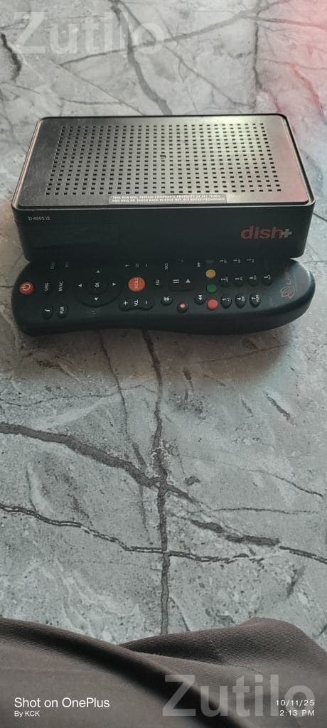 Dish TV Set Top Box with Remote Dish TV Set Top Box with Remote