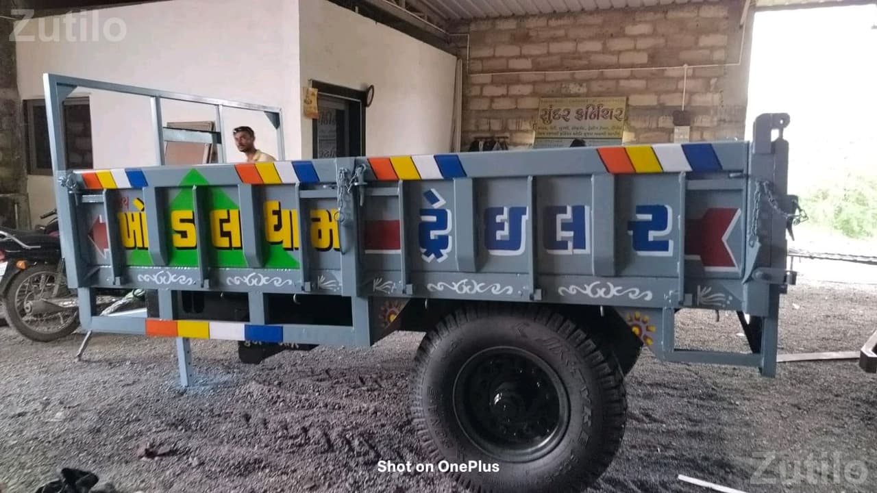 Heavy Duty Flat Bed Trolley Trailer Heavy Duty Flat Bed Trolley Trailer